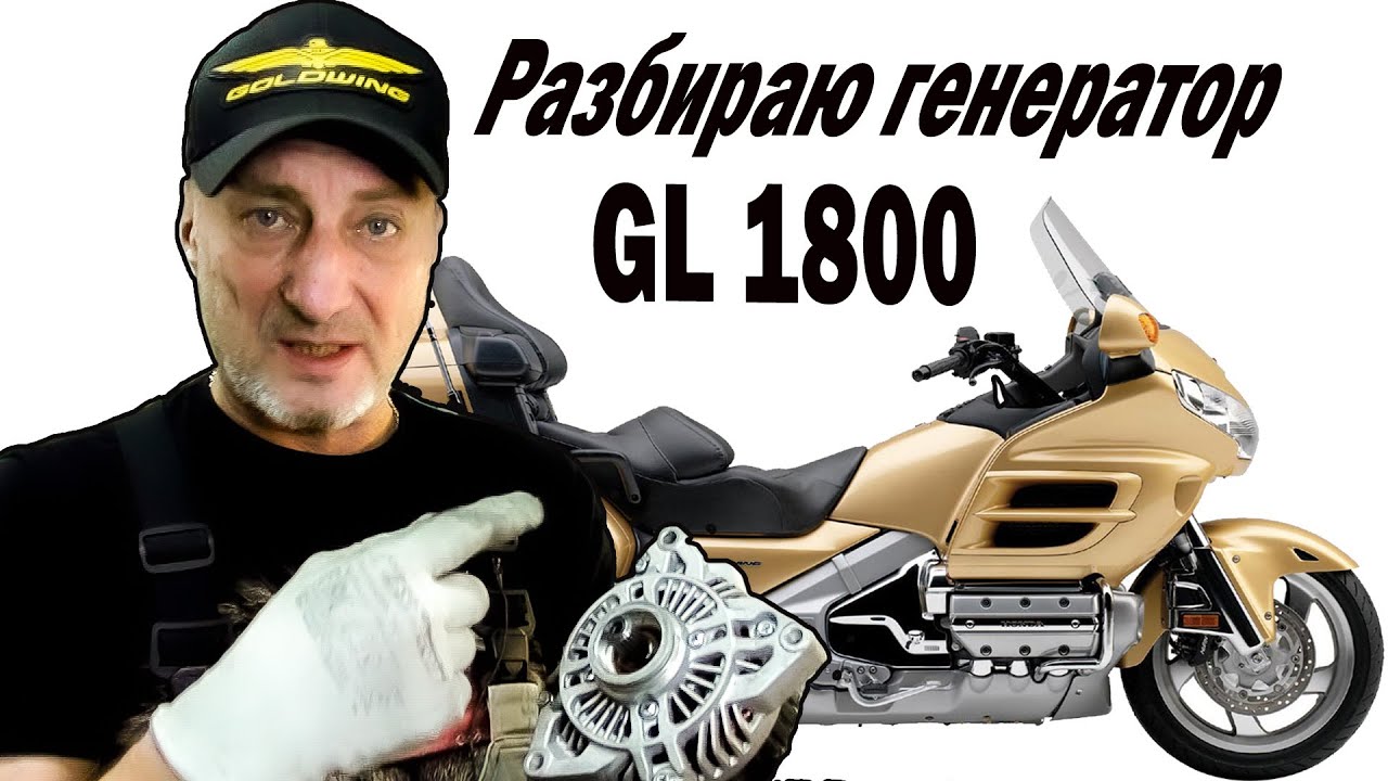 Разборка генератора Голдвинг 1800.GL 1800 generator disassembly
