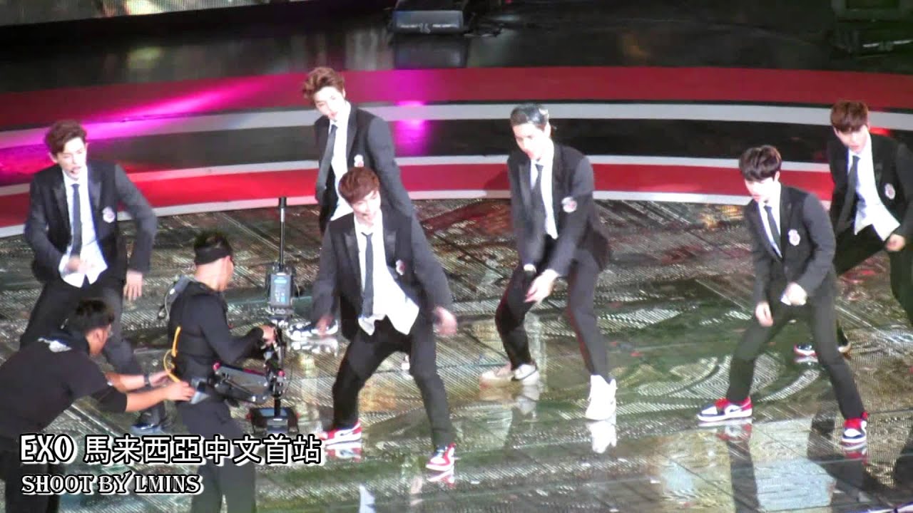140105 紅白藝能大賞 EXO - GROWL 咆哮 ( 韓文版 )