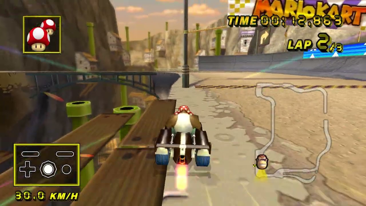 【MKW Kart WR】Wario&rsquo;s Gold Mine (Glitch) - 38.533 by Exteryan 
