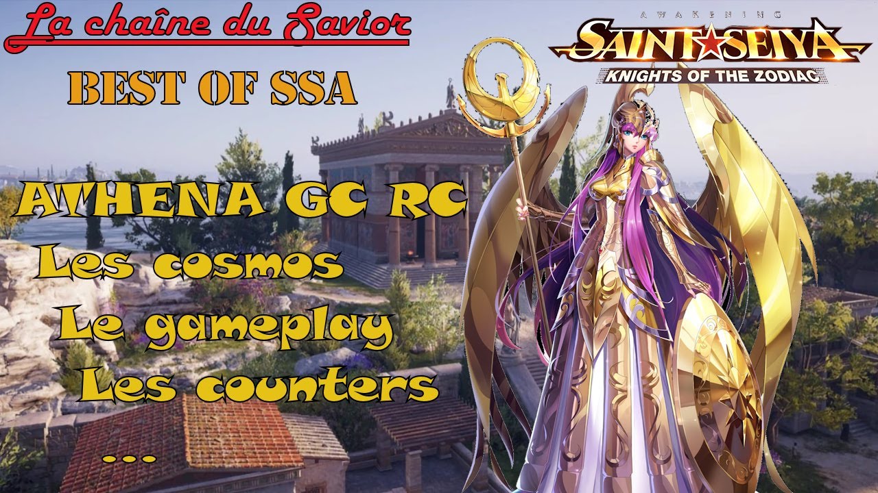 BEST OF SSA ATHENA GC RC SAINT SEIYA AWAKENING #ssa #SaintSeiyaKOTZ #SaintSeiyaAwakening #1KCreator