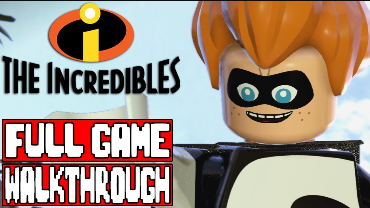 LEGO THE INCREDIBLES Full Game Walkthrough - No Commentary (LEFO THE INCREDIBLES Full Game)
