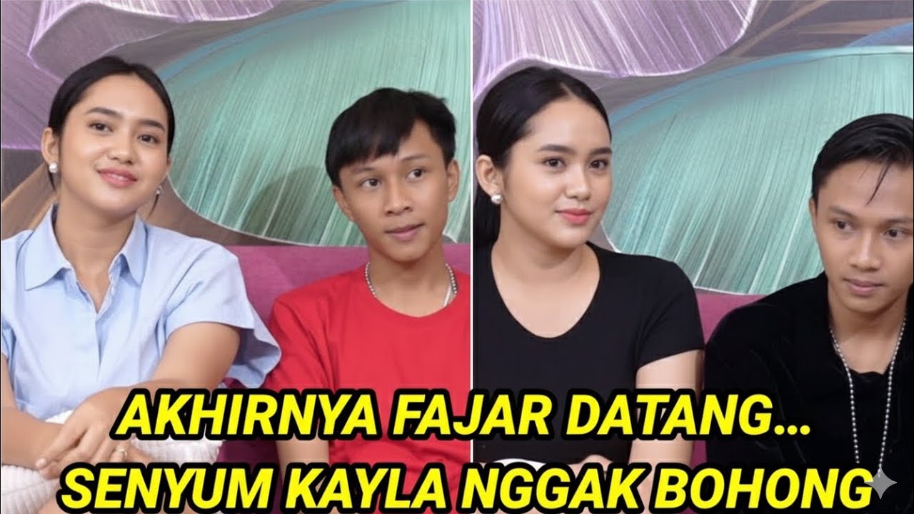“Momen Manis Fajar ke Kayla 💐 Reaksinya Bikin Baper Netizen”#fajarsadboy #kaylaandaria #beritaartis 