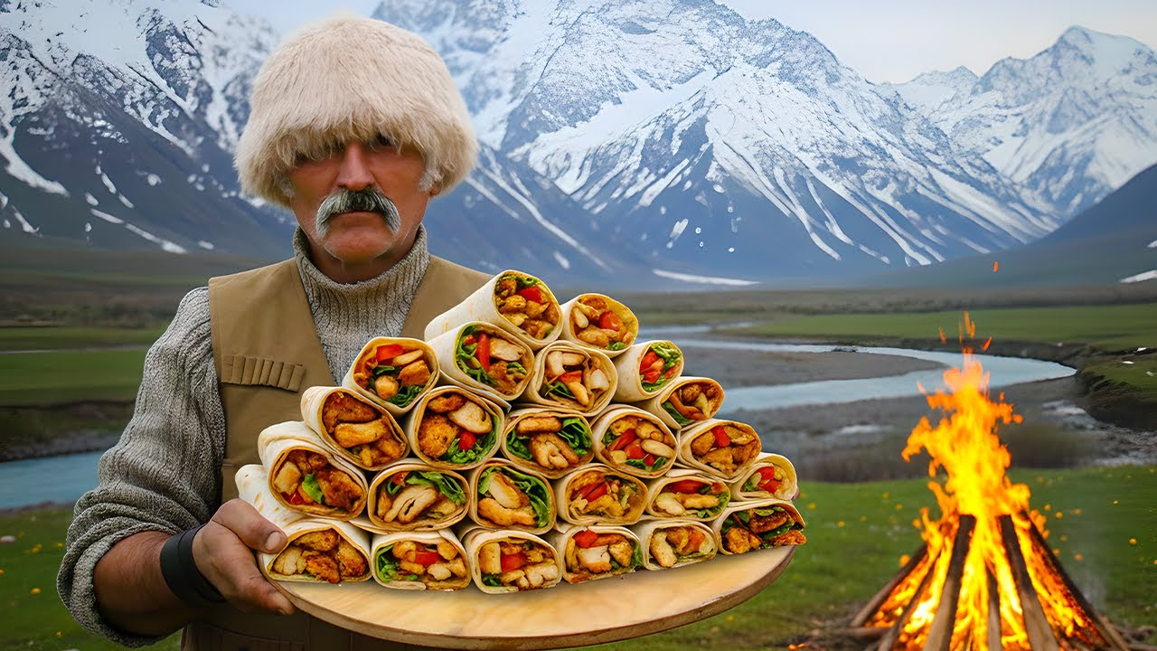 “Lavaş Dönərini Belə Bişirirlər!”