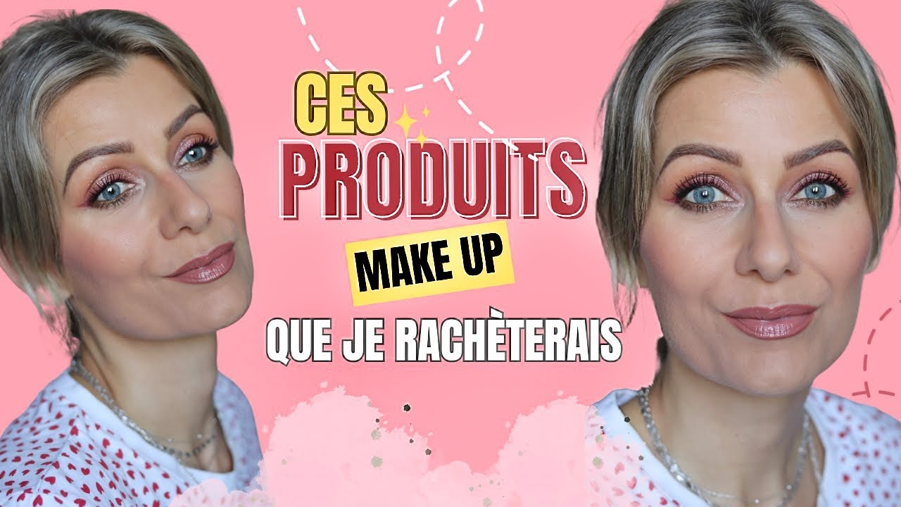 ✨ PRODUITS MAKE UP QUE JE RACHÈTERAIS 👉 et que j'emmène TOUJOURS dans MA TROUSSE DE MAQUILLAGE 💯