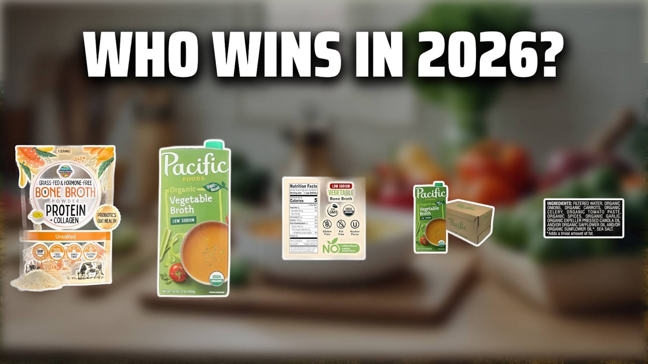 The Top 5 Best Veggie Broth in 2026 - Must Watch Before Buying!