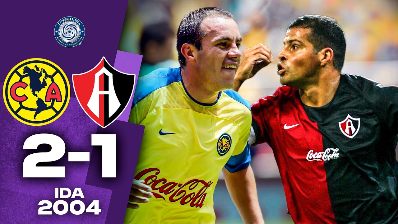 Cuauhtémoc DEFINIÓ la ida rumbo a Libertadores 🦅 América 2-1 Atlas 🦊 InterLiga 2004 Reclasificación