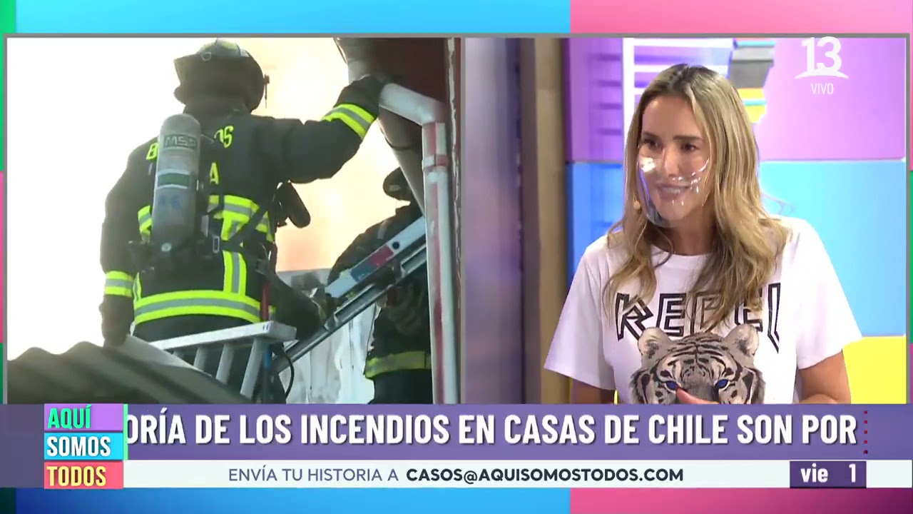 Cortes eléctricos en casa. Aquí Somos Todos, Canal 13.