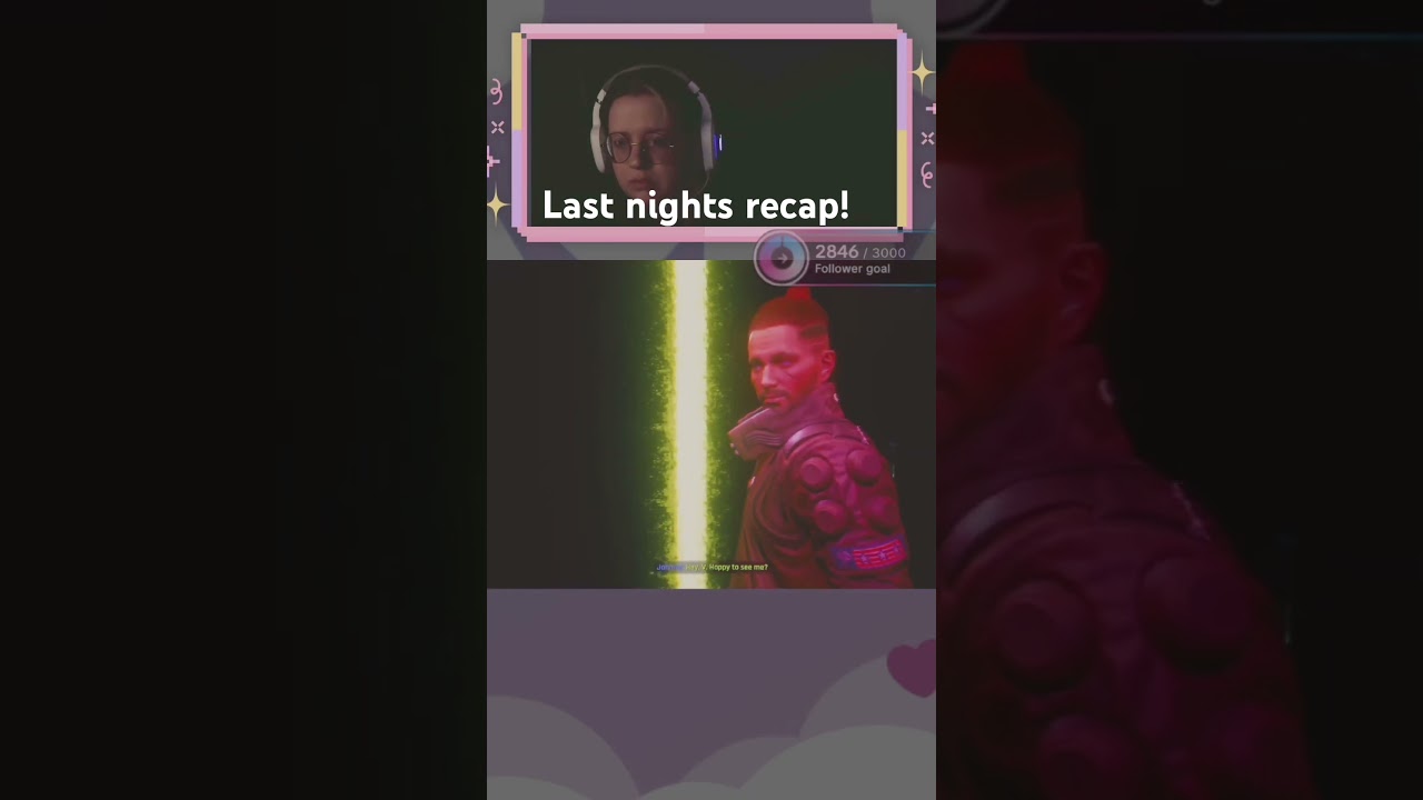 Recap of last nights Cyberpunk 2077 stream. Like and subscribe for future streams!