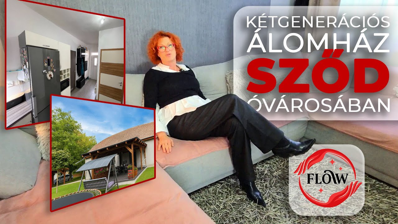 🏡 Sződ Óvárosában eladó családi ház két generációnak