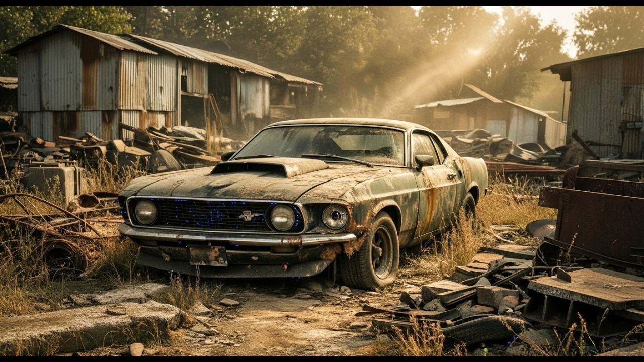 Abandoned 1969 Ford Mustang Boss 429 Restored to Perfection | Satisfying ASMR Full Rebuild