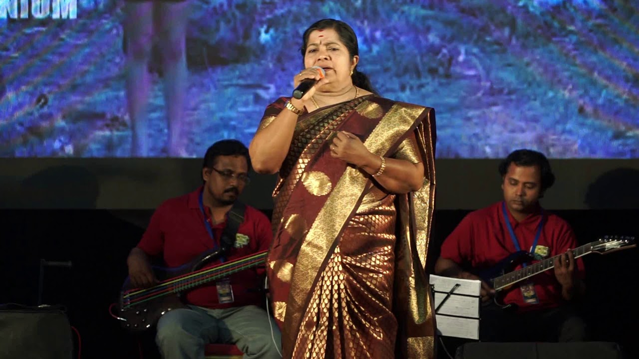 Kathodu kathoram - Lathika teacher on the stage. 2018