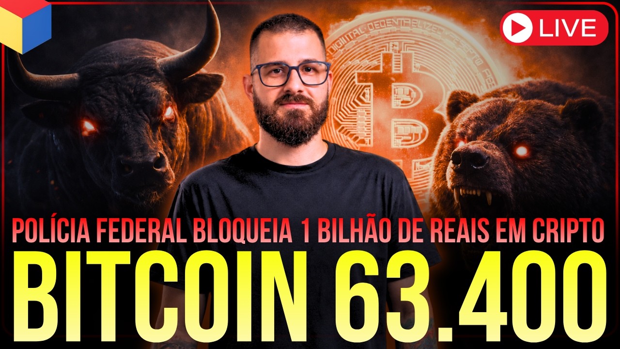 POL&Iacute;CIA FEDERAL BLOQUEIA 1 BILH&Atilde;O DE REAIS EM CRIPTO DE QU4DR1LH4 🚨