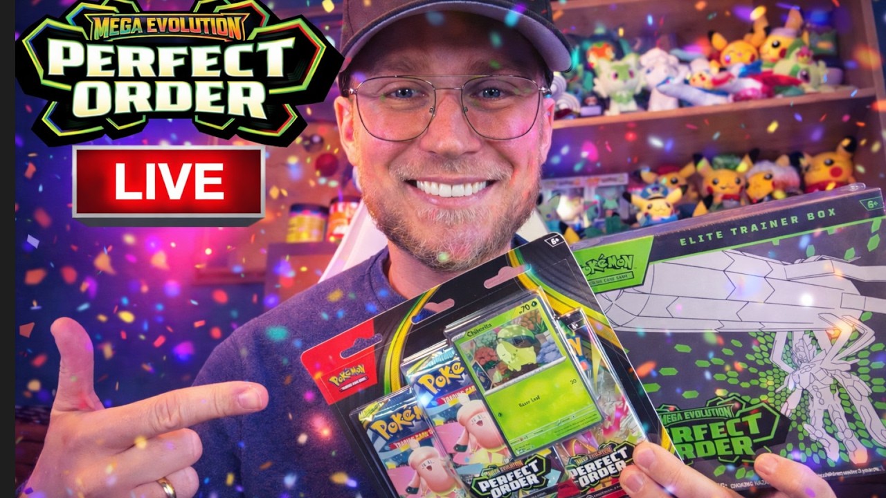DOSTAWA *PERFECT ORDER* - Otwieramy KARTY POKEMON (na żywo)