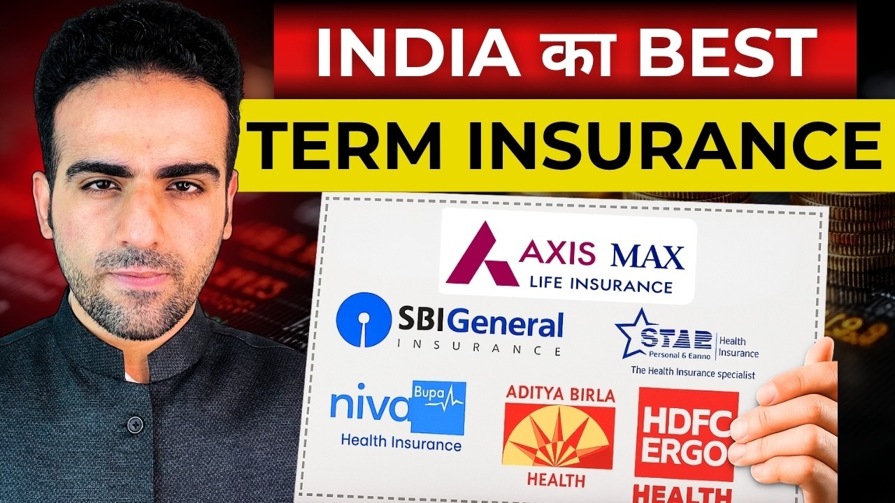 INDIA के Best TERM INSURANCE Plan 2025 | Term Insurance kya hota hai |Term Insurance Explained Hindi