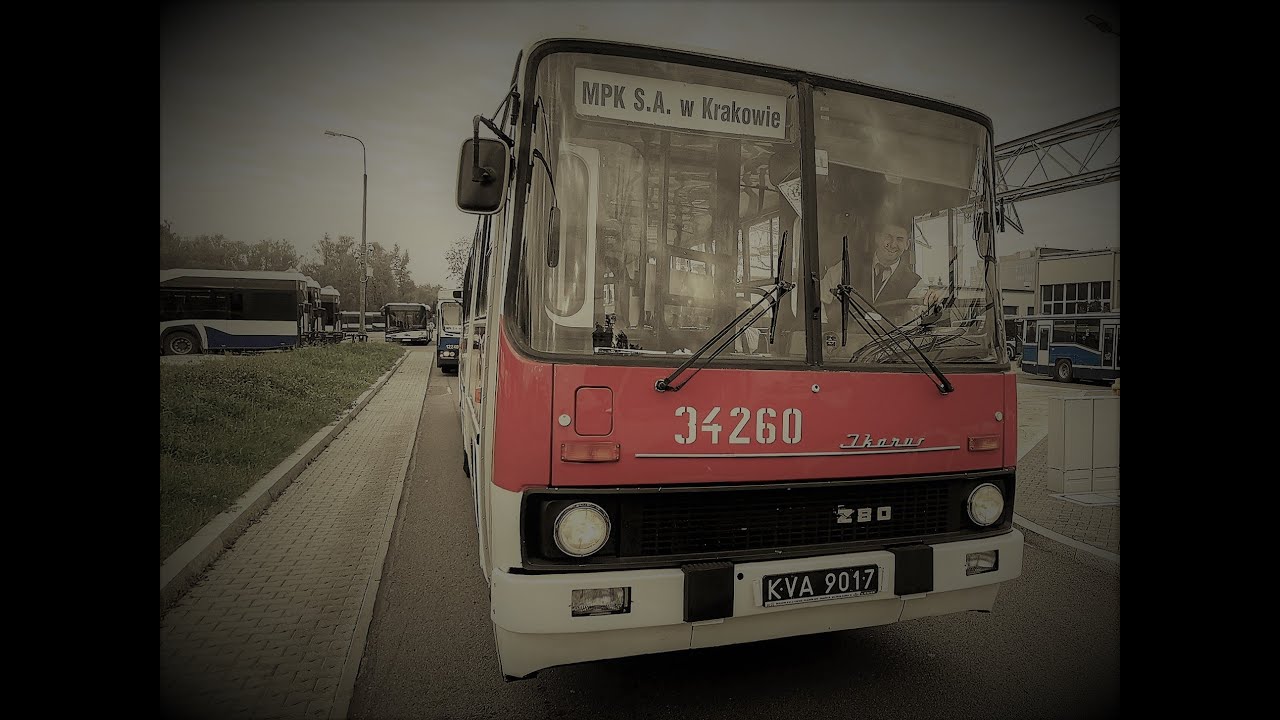 Mój pierwszy raz na mieście za sterami Ikarusa 280! Parada zabytków MPK Kraków 26.09.2021