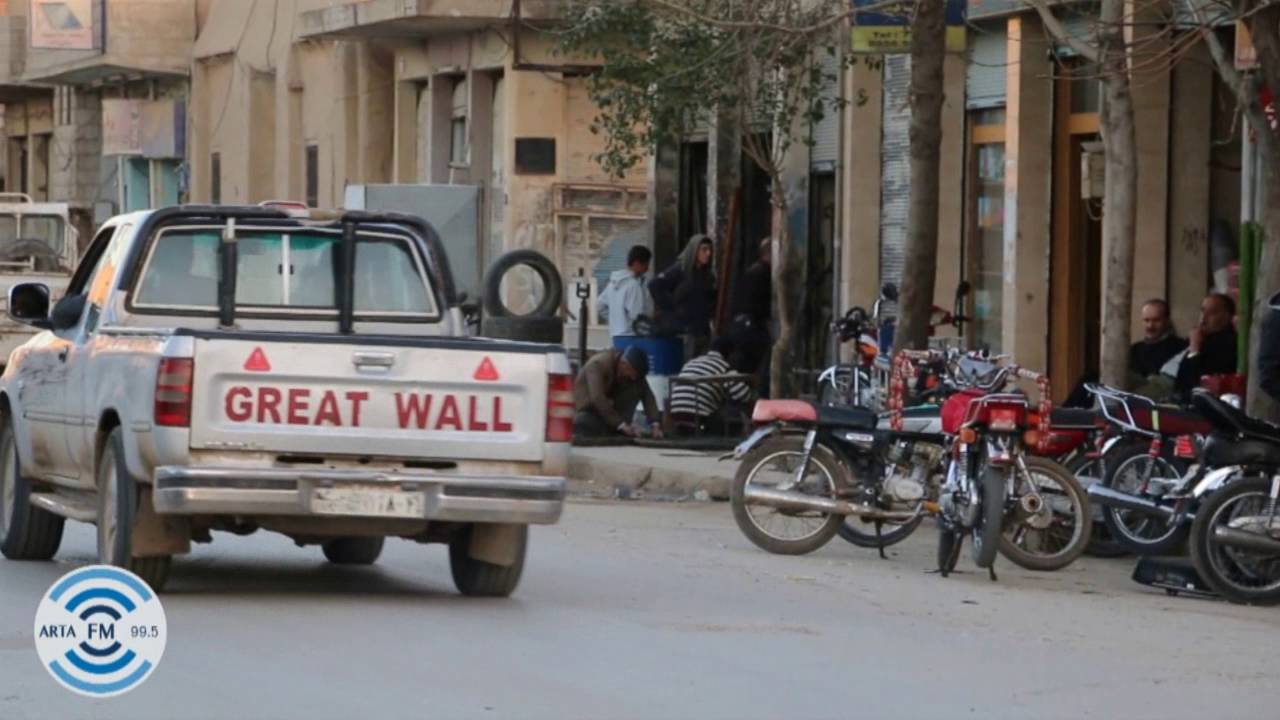 جولة لكاميرا آرتا إف إم في عامودا.  الخميس 18 شباط 2016
