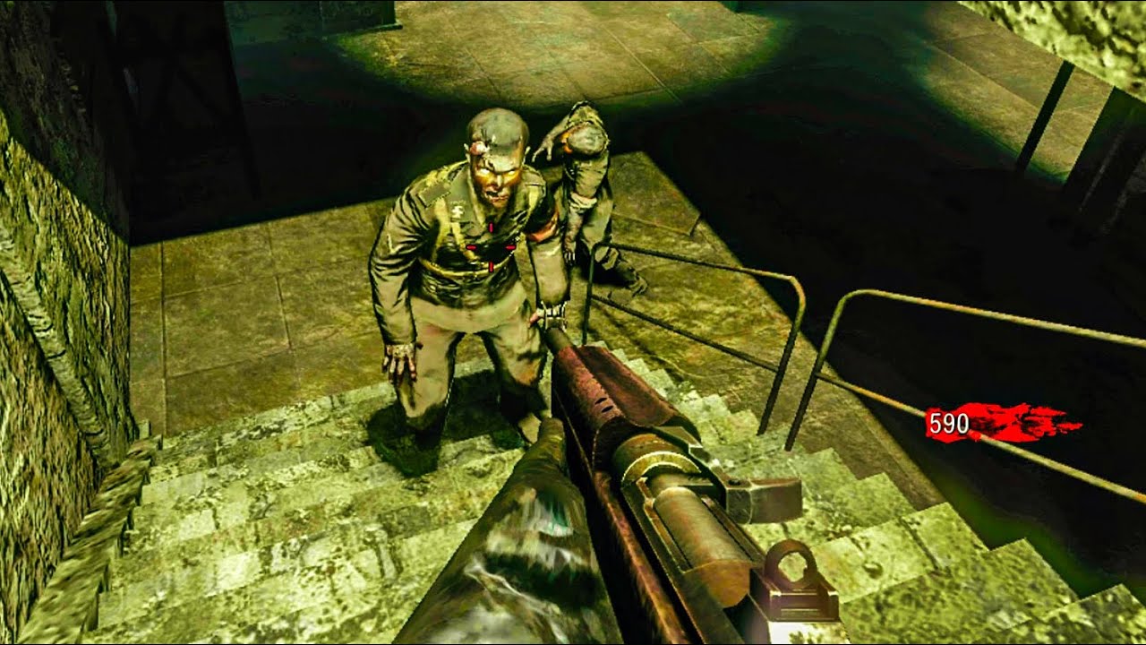 BLACK OPS ZOMBIES: NACHT DER UNTOTEN GAMEPLAY! (NO COMMENTARY)