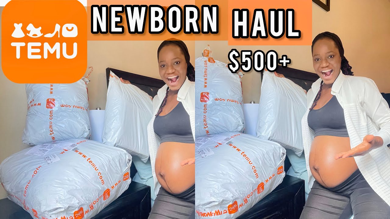 Huge $500+ TEMU BABY Haul | Newborn Baby Essentials