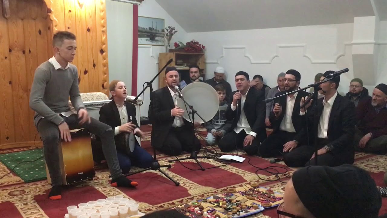 Program u udruženju Semerkand / hor Ak saray & Bilal Zukan / kolaz ilahija i kasida / 9.12.2017.g