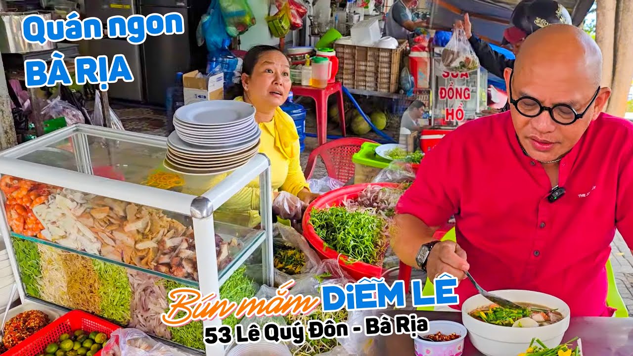 Có đi Bà Rịa bà con mình đừng bỏ qua tiệm Bún Mắm Miền Tây Diễm Lê nhen... Ngon lắm ạ !!!