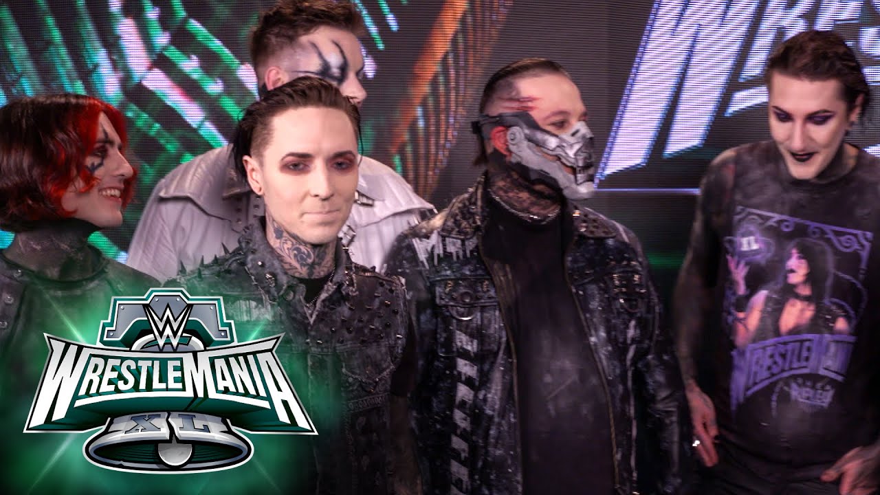 Motionless in White с нетерпением ждут выхода Рии Рипли: эксклюзив субботнего выпуска WrestleMani...
