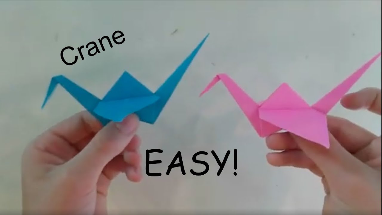 How to Make an Traditional Origami Crane