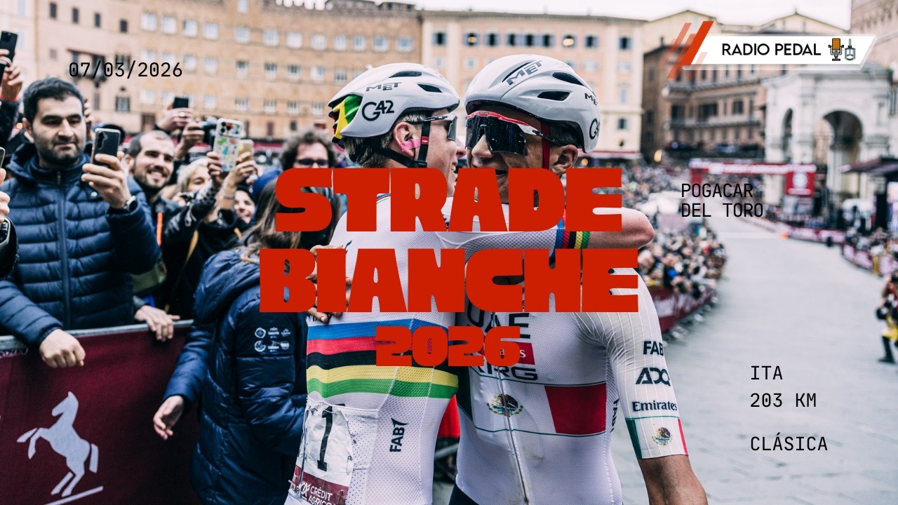 Resumen 📺 Strade Bianche  🇮🇹  2026 🚴‍♂️ Victoria Pogacar 🇸🇮🏆