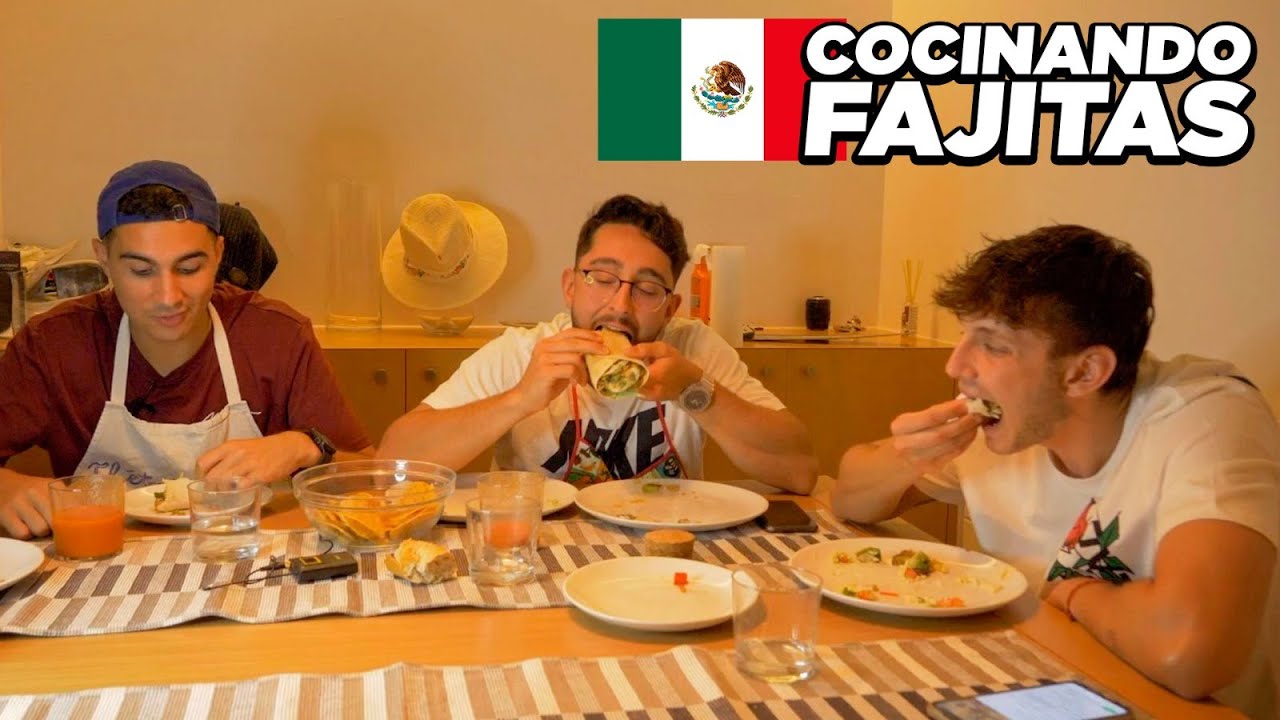 😍COCINAMOS unas FAJITAS DELICIOSAS!! COCINANDIOS 👌