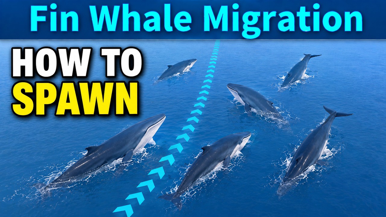 How to FORCE SPAWN FIN WHALE MIGRATION in FISCH Roblox