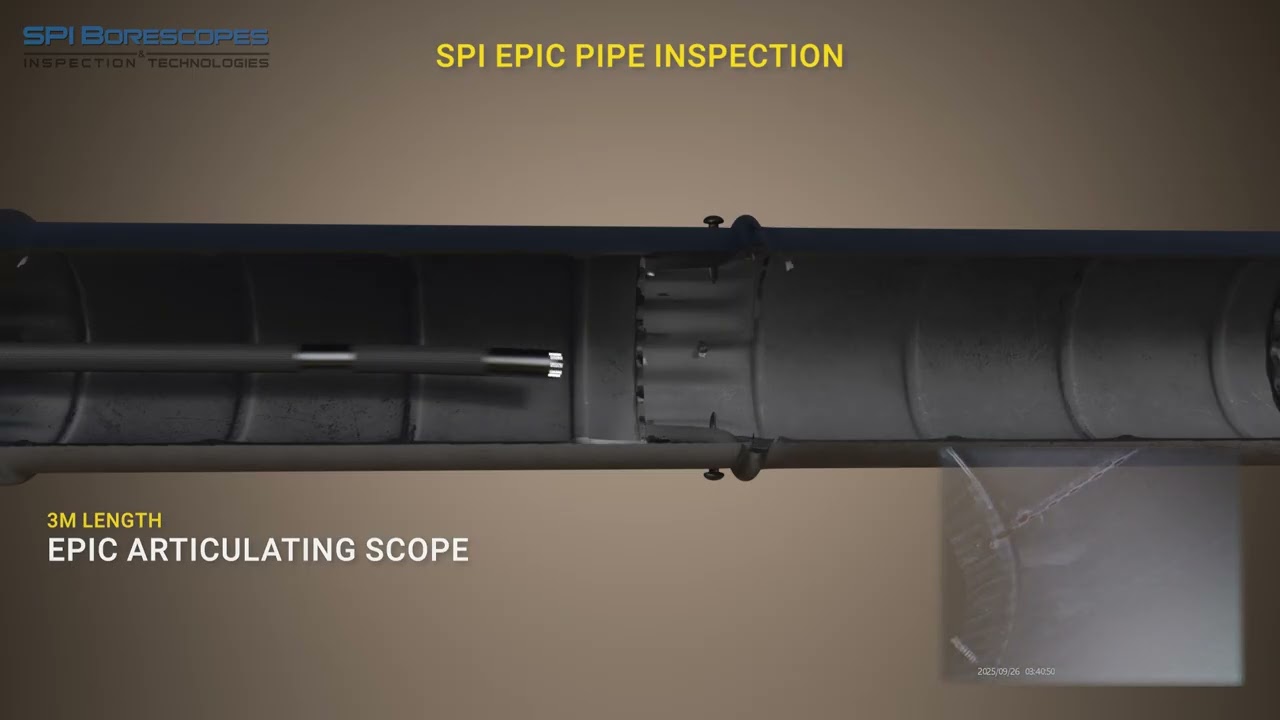 EPIC Pipe Inspection Camera | Pipe Inspection with SPI Borescopes