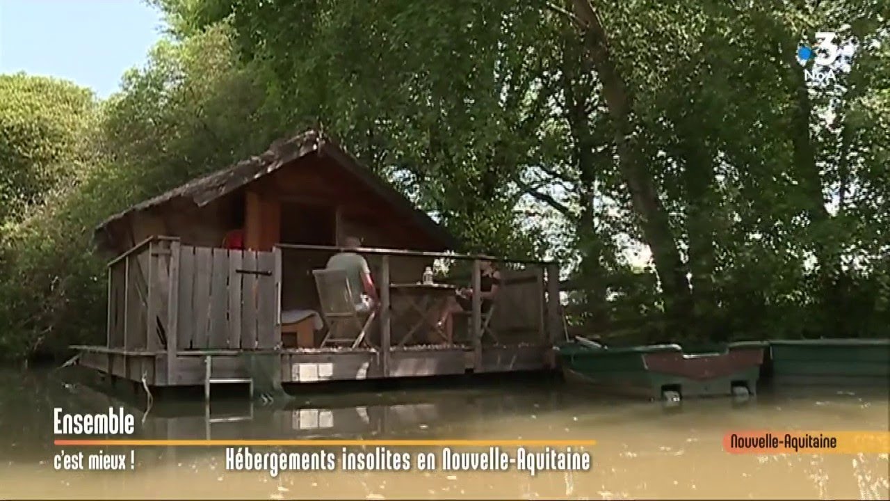 Hébergements insolites en Nouvelle-Aquitaine... Ensemble c'est mieux !