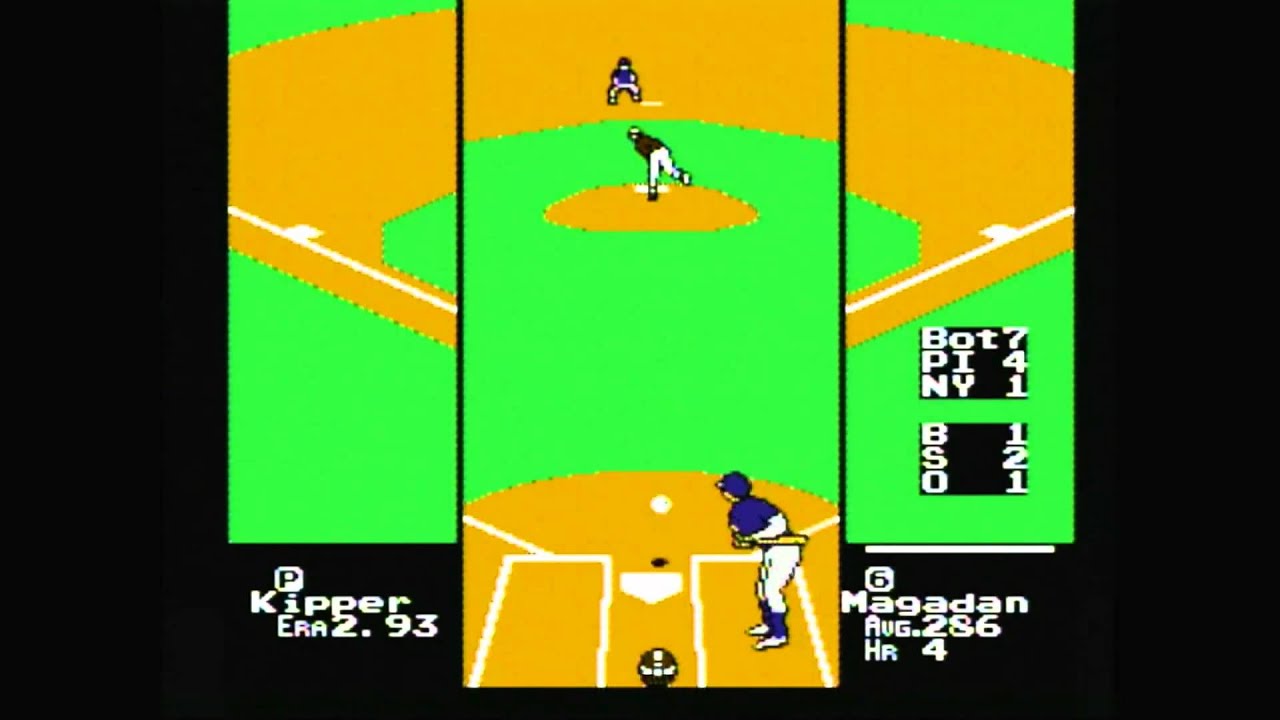 CGR Undertow - RBI BASEBALL 2 for NES Video Game Review