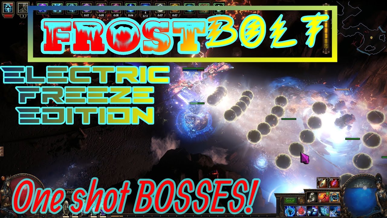 The Strongest Self Cast Frostbolt Build (That I know of) POE