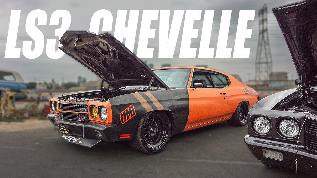 Crazy Muscle Car Meet In Los Angeles [4K]