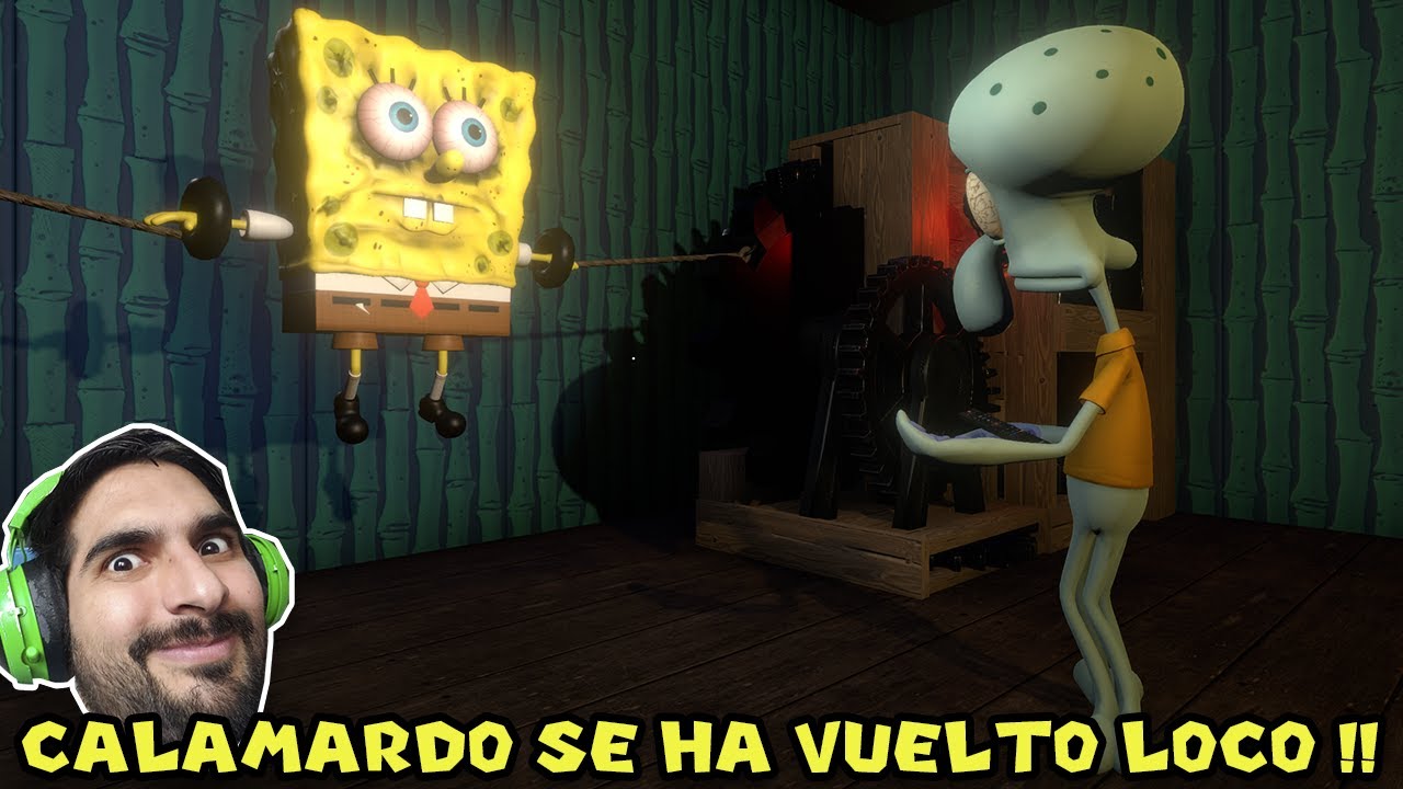 CALAMARDO SE HA VUELTO LOCO !! - Sinister Squidward con Pepe el Mago