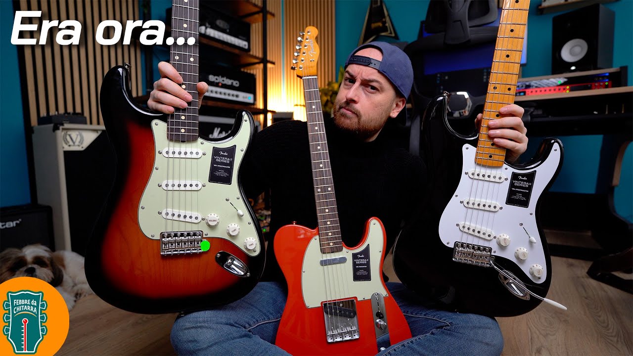 Con la VINTERA II Fender ha FINALMENTE capito! | StrumentiMusicali.Net