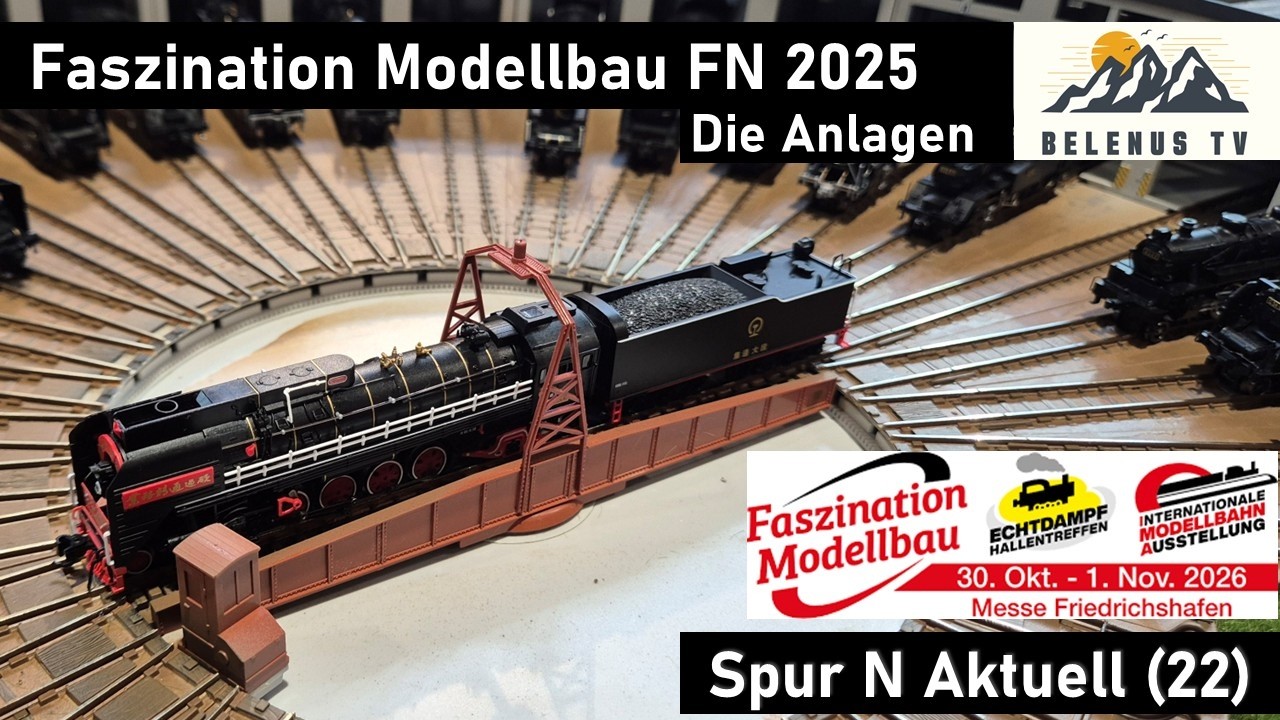 Faszination Modellbau 2025 Friedrichshafen - Teil 2 - Die Anlagen | Spur N Aktuell (22)