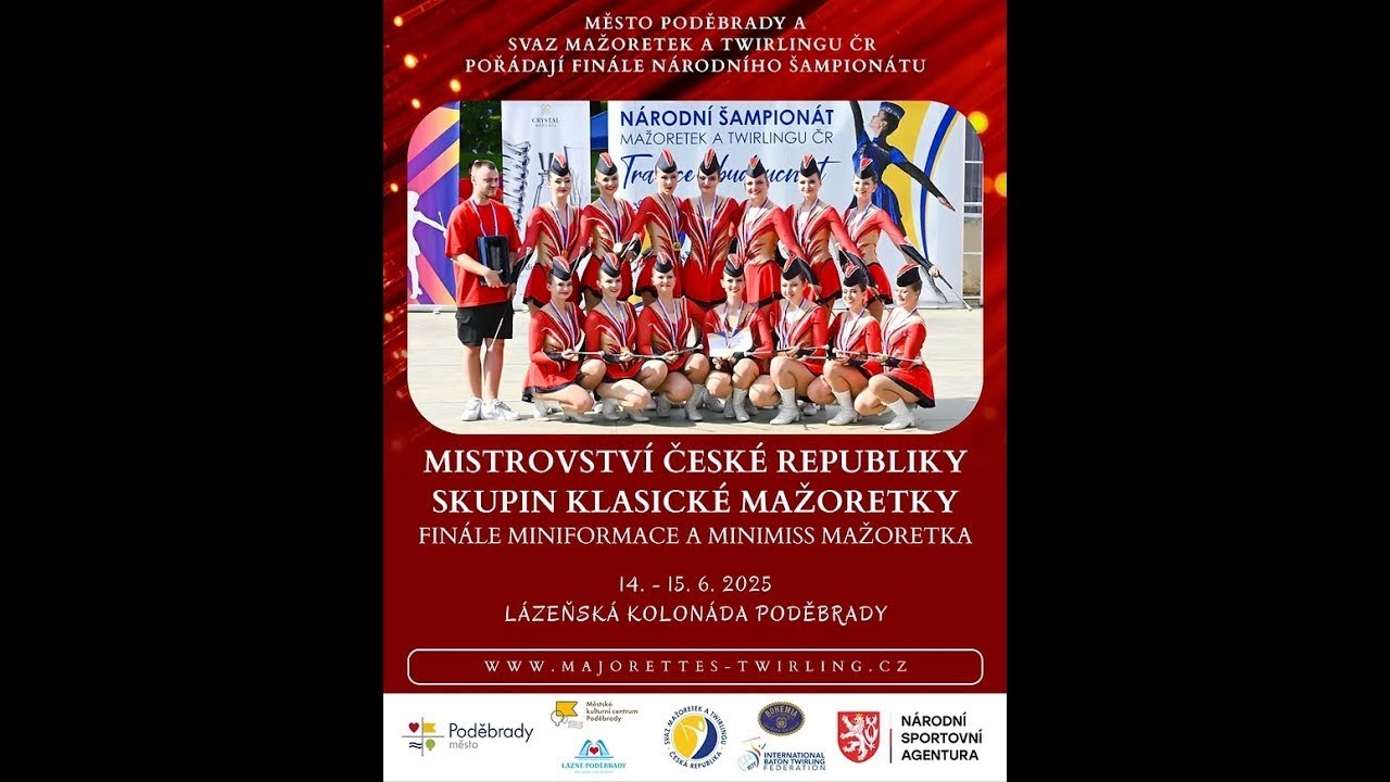 MČR skupin Klasická mažoretka 15.06.2025