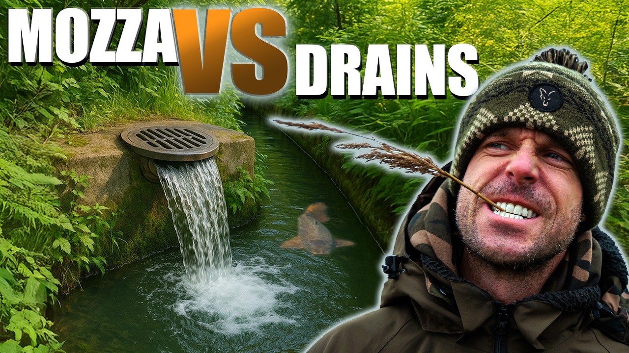 Carp from a ditch?! Mozza VS Drains