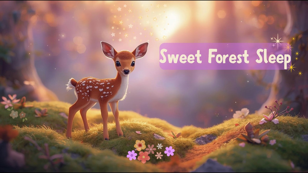 Willow the Little Deer 🌙 Magical Forest Sleep Story for Kids | Calm Bedtime Story