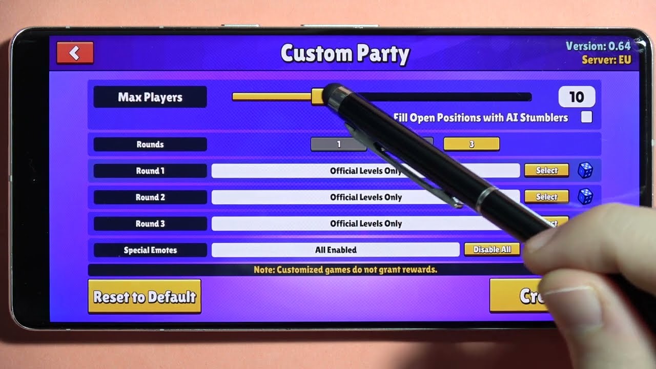 Как создать собственную игру в Stumble Guys Mobile?