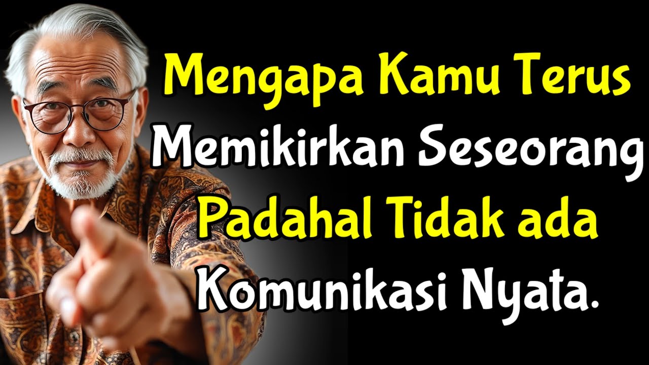 Ketika seseorang selalu ada dalam pikiran Anda tanpa ada komunikasi?