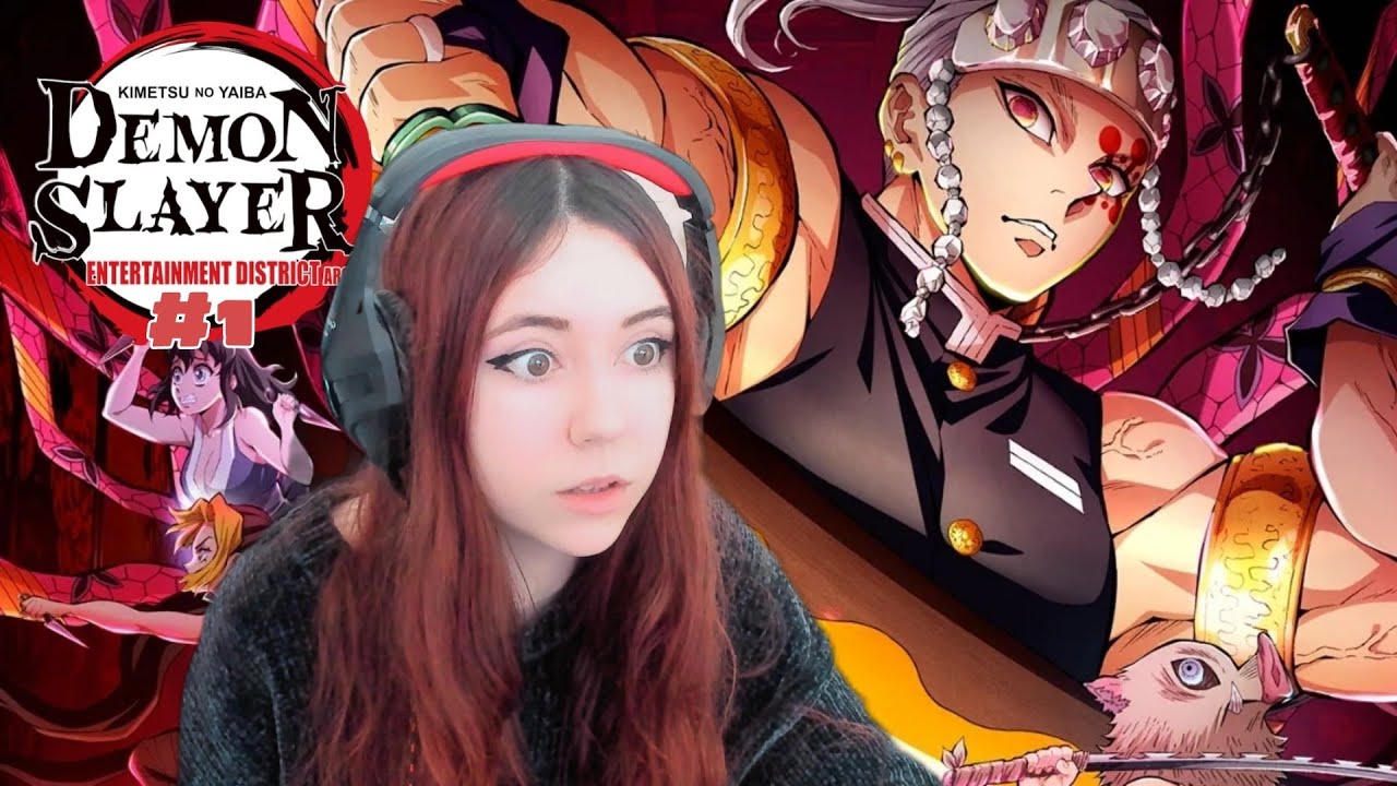 KIMETSU NO YAIBA REACCIÓN: Arco Distrito Rojo #1 (Eps 1 y 2) 👹👘🔥 - ¡NUEVO HUSBANDO!