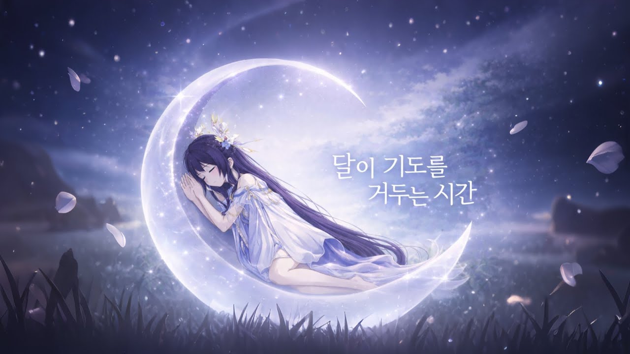 달 아래 잠드는 기도 🌙 콜롬비나 자장가 | 원신 수면 음악