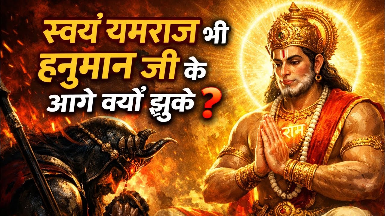 🙏🙂‍↕️स्वयं यमराज भी हनुमान जी के प्राण नहीं ले सकते! | गरुड़ पुराण का चौंकाने वाला सत्य