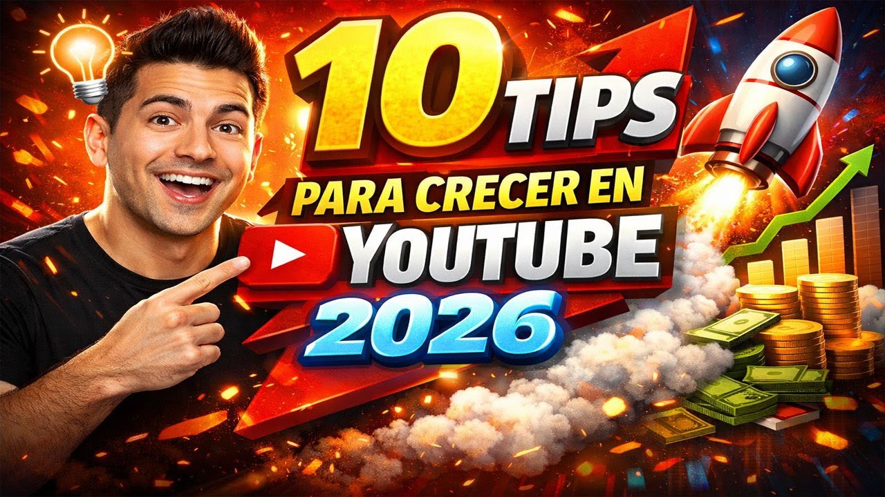 Como CRECER RAPIDO en Youtube 2026