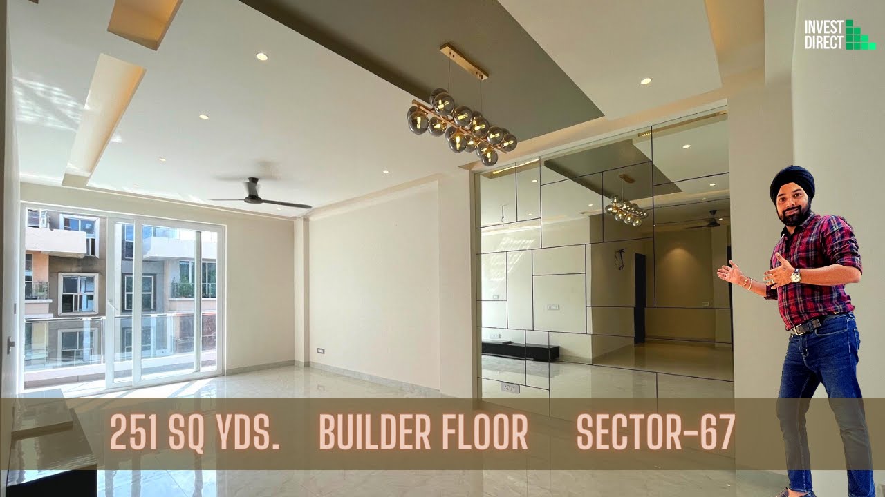 251 SQ GAZ KA BUILDER FLOOR IN GURGAON GOLF COURSE EXTN ROAD