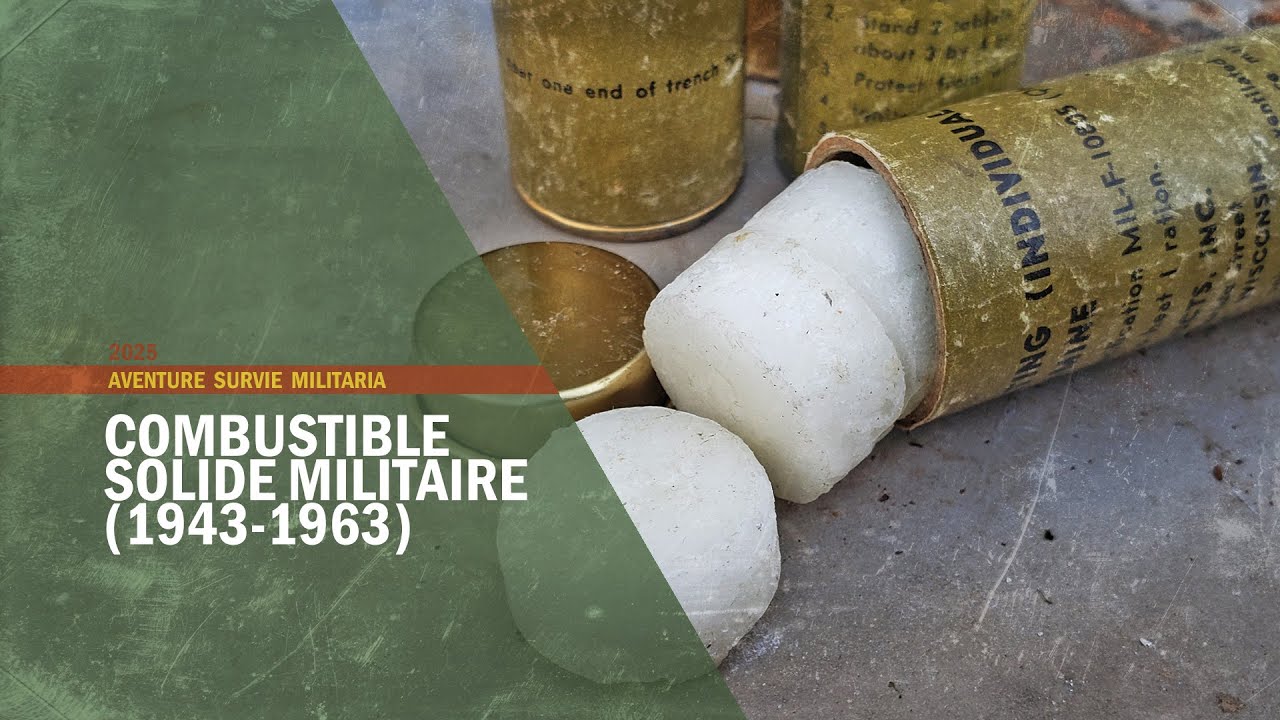 COMBUSTIBLE SOLIDE MILITAIRE (1943-1963)