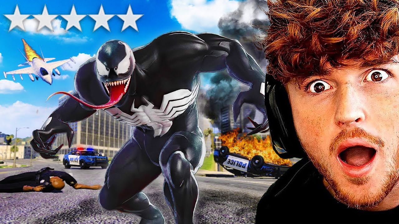 Playing As VENOM In GTA 5..