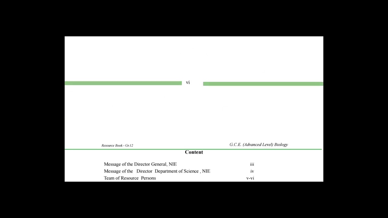 Introduction to biology unit 01(AL biology EM)
